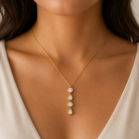 Celeste Drop Necklace