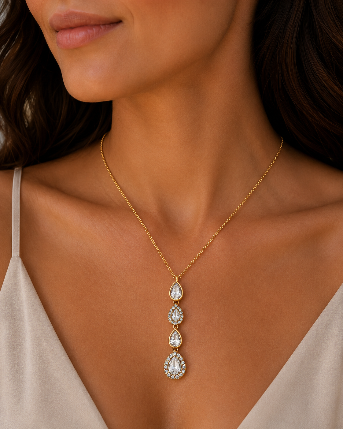 Royal Teardrop Necklace