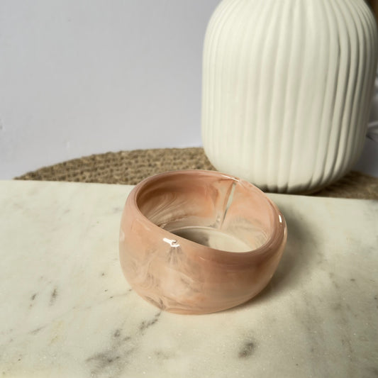 Pink Marble Muse Bangles ( 2.4 size )