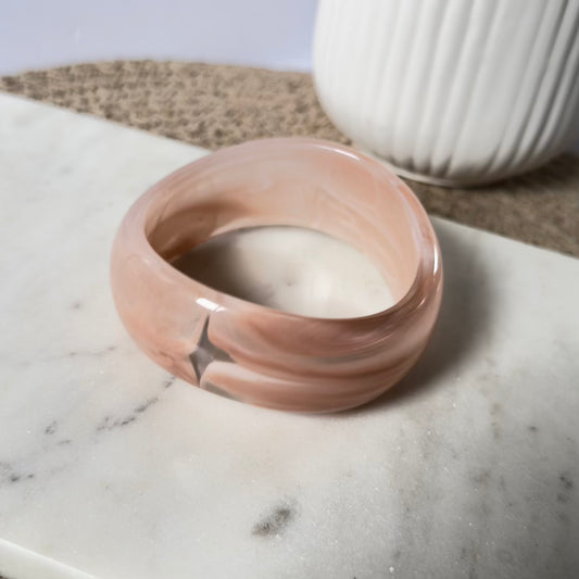 Pink vintage bangle