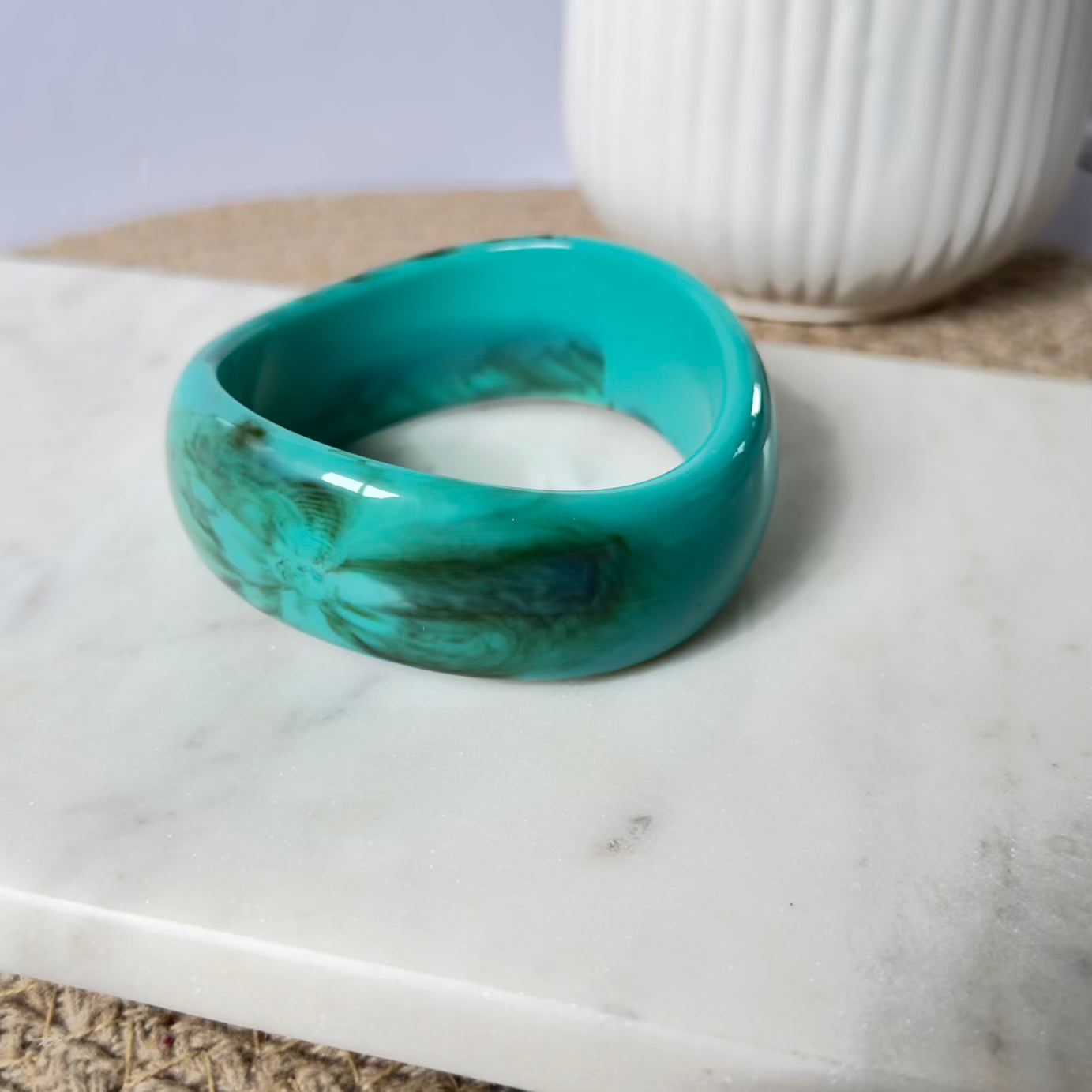 Turquoise vintage bangle