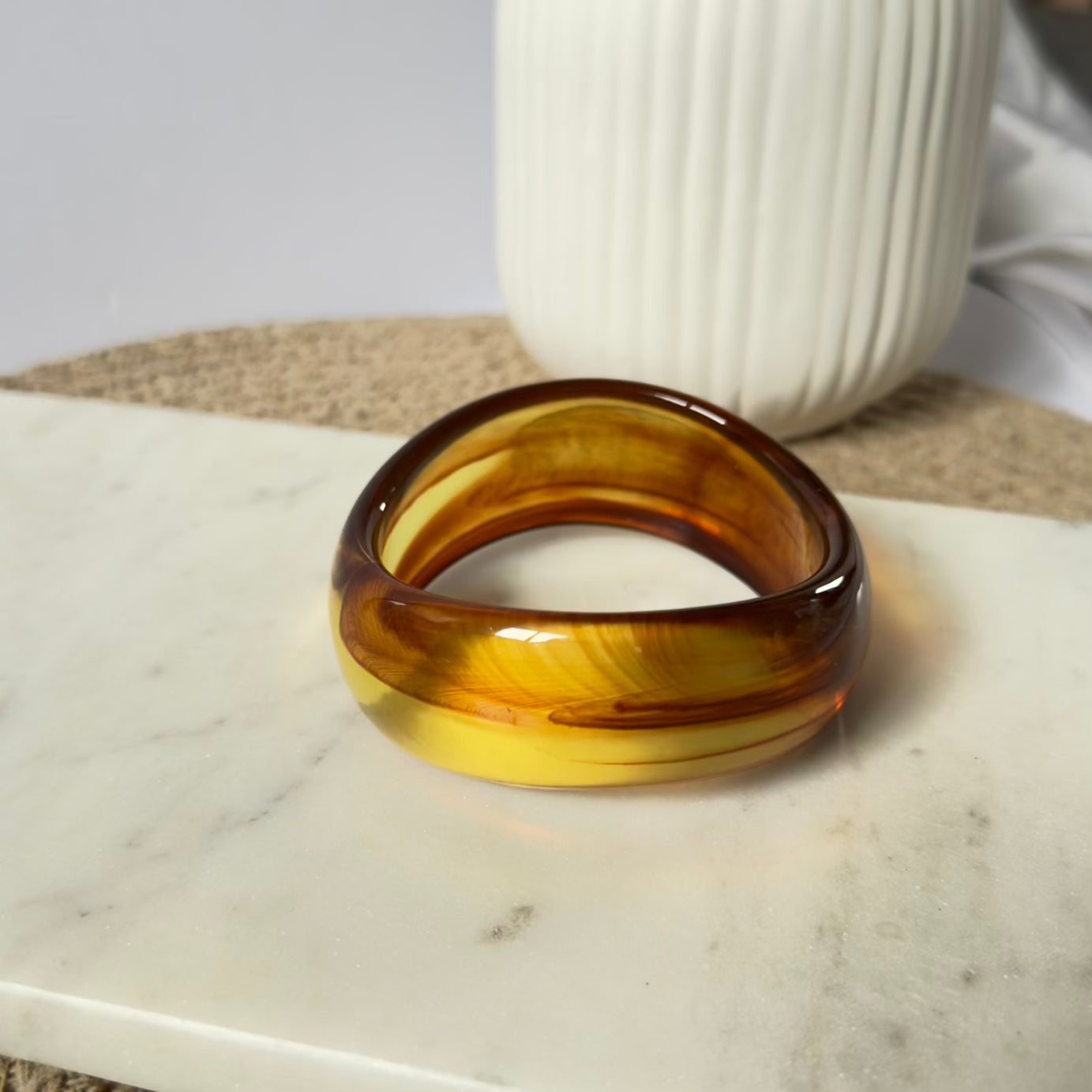 Vintage brown bangle