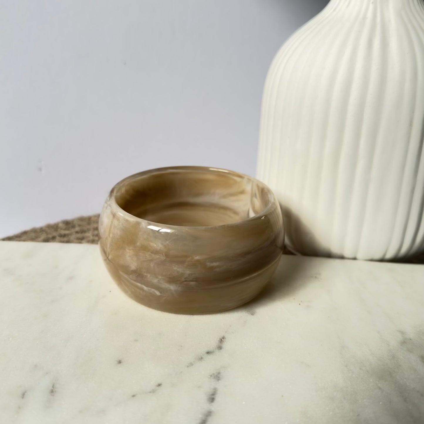 Butterscotch luxe chunky bangle