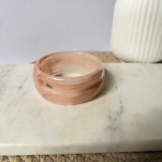 Pink bold bangle