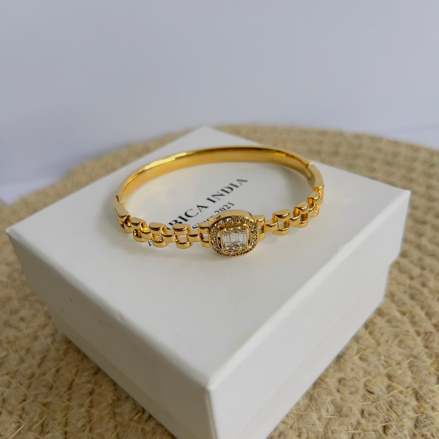 White crystal bracelet