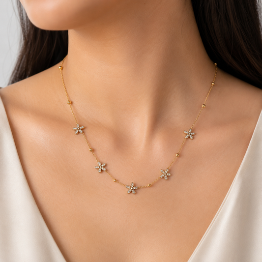 Flower necklace