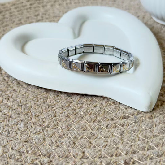 High heels charm bracelet