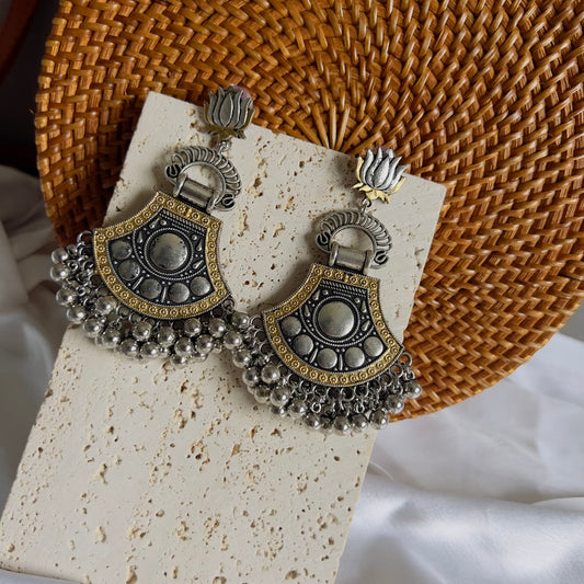 Antique Lotus Dangles