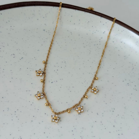 Crystal Bloom Necklace