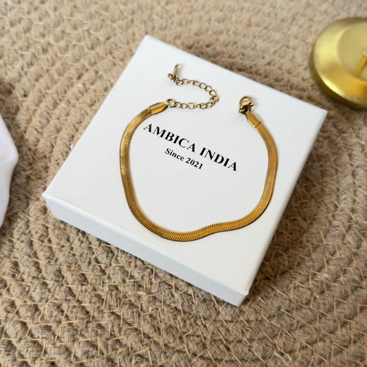 Snake chain bracelet