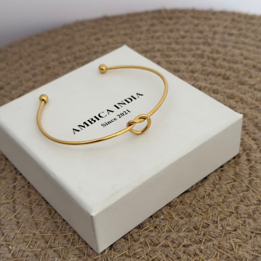 Knot adjustable bracelet