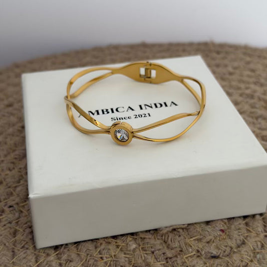 White crystal bracelet