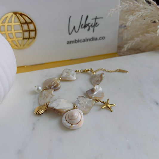 Sea shell bracelet