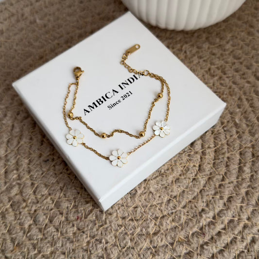 Flower bracelet
