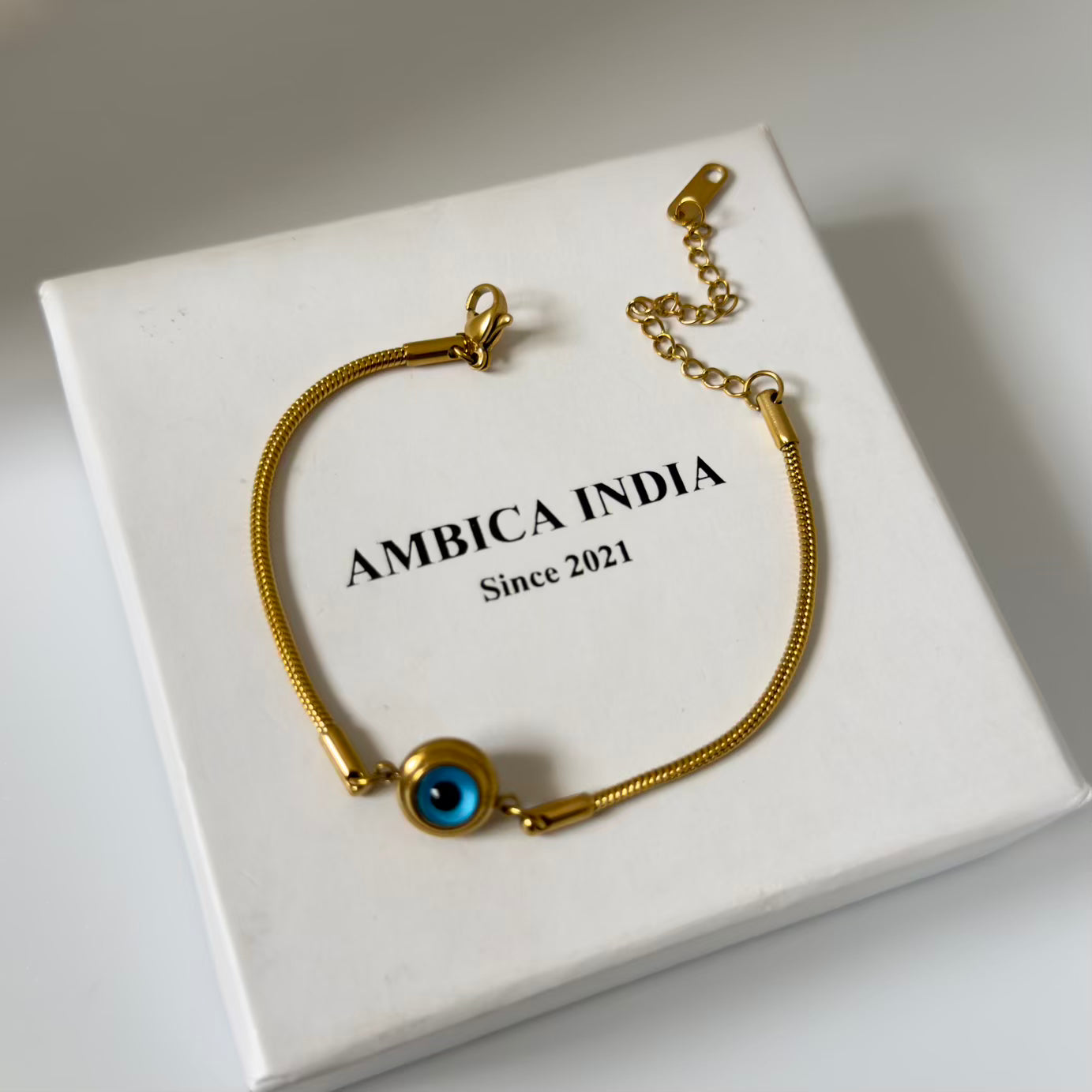 Evil eye bracelet