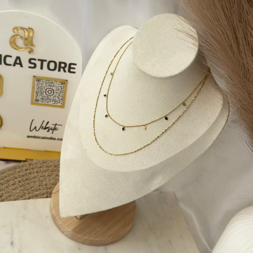 Twinkle Charm Layer Necklace