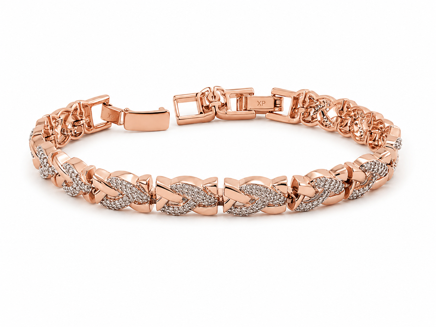 Rose Luxe Link Bracelet