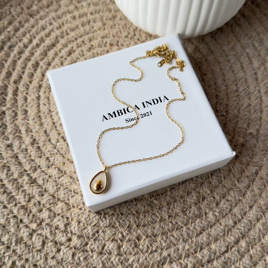 Avocado necklace