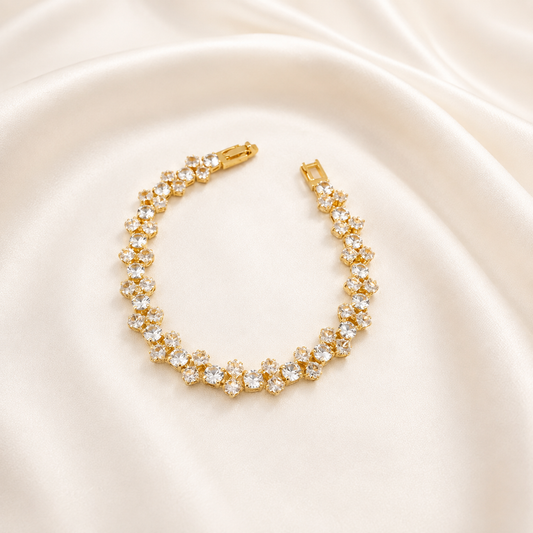 Classic Gold Tennis Bracelet