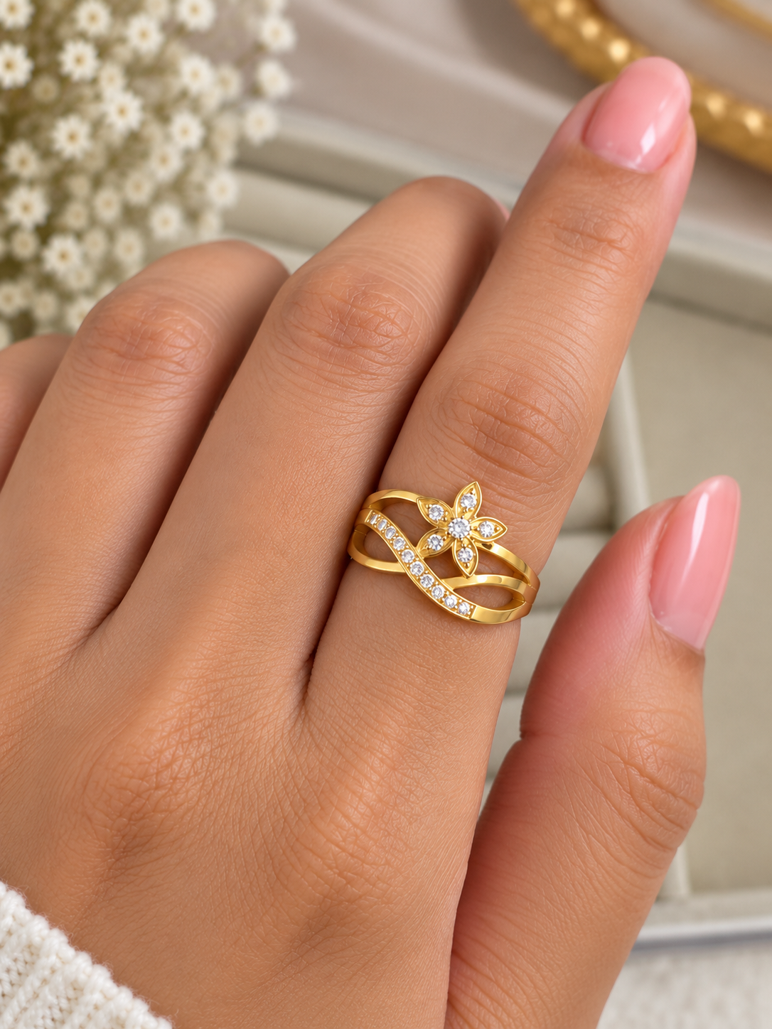 Flower ring