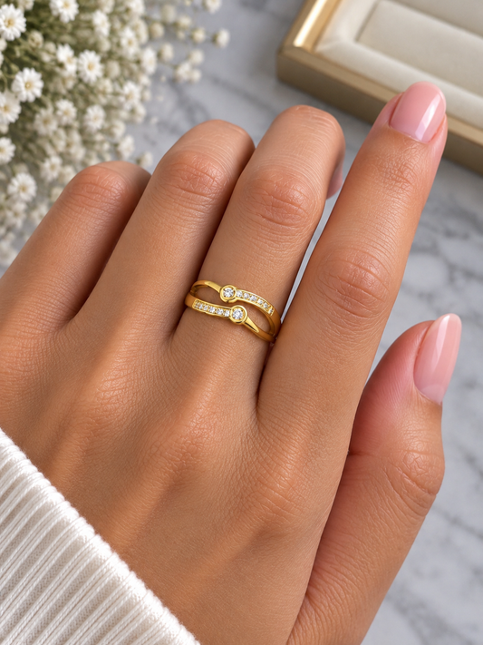 Luna Duo ring