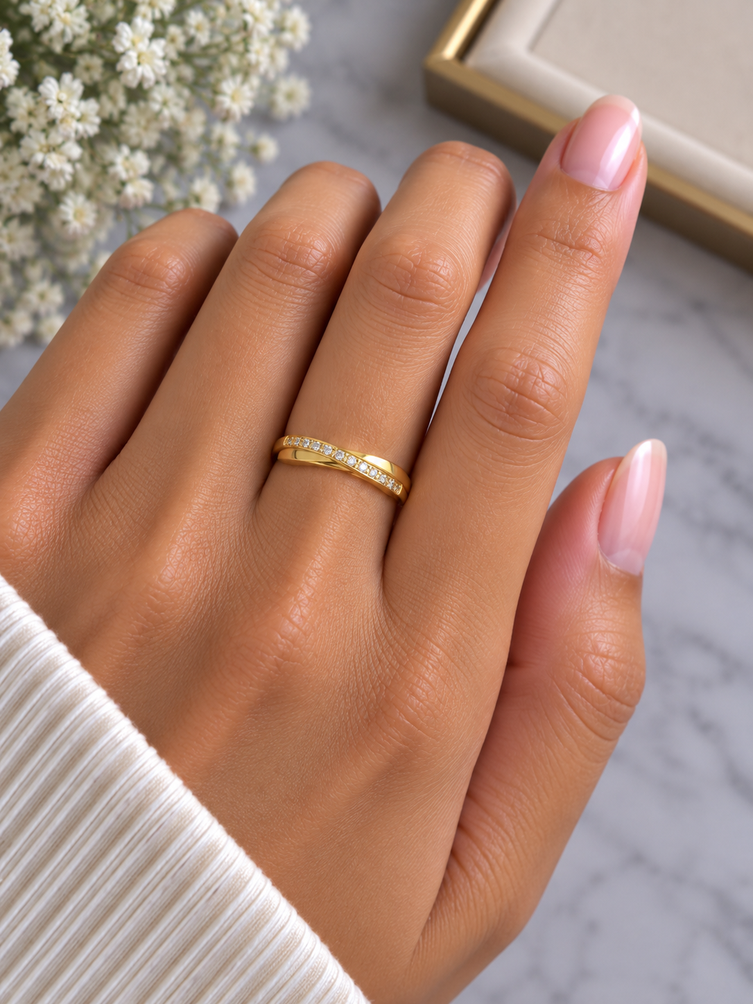 Crystal ring