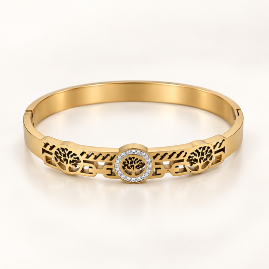 Tree studded bracelet