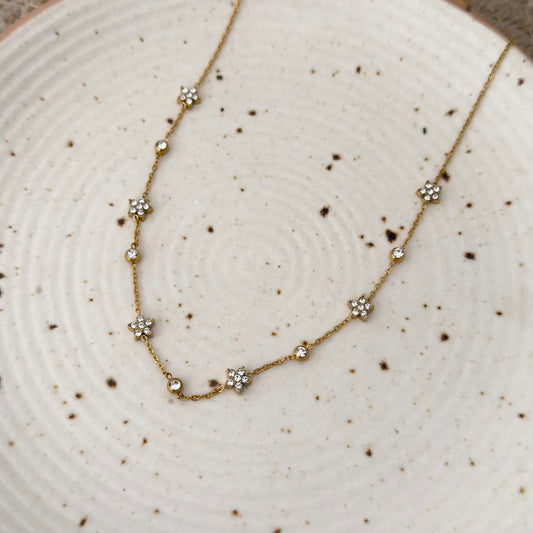 Flower necklace