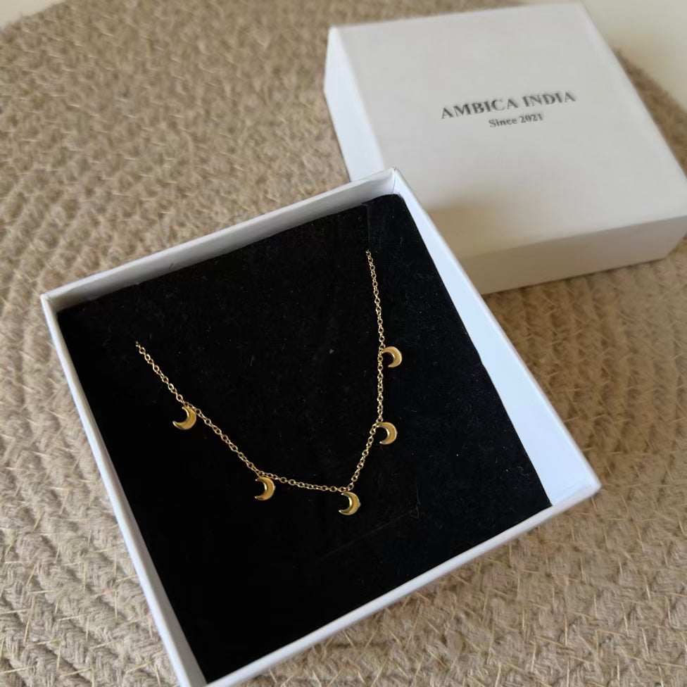 Half moon necklace