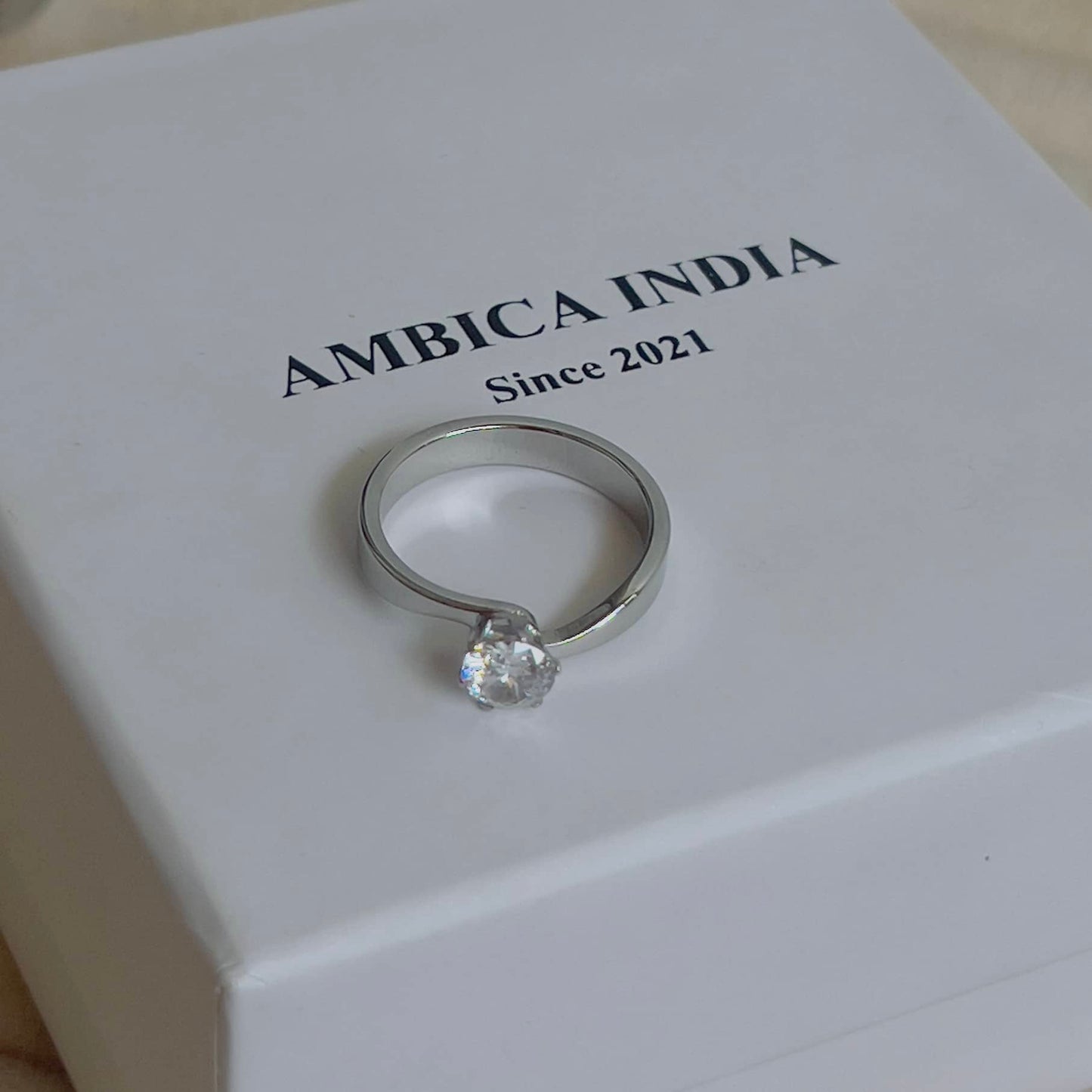 Solitaire ring