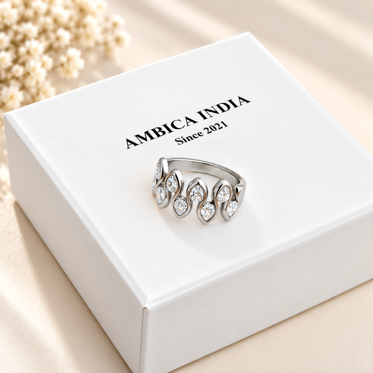Aurora Crystal Ring