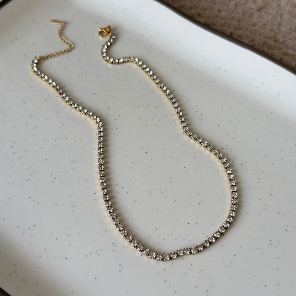 Tennis necklace