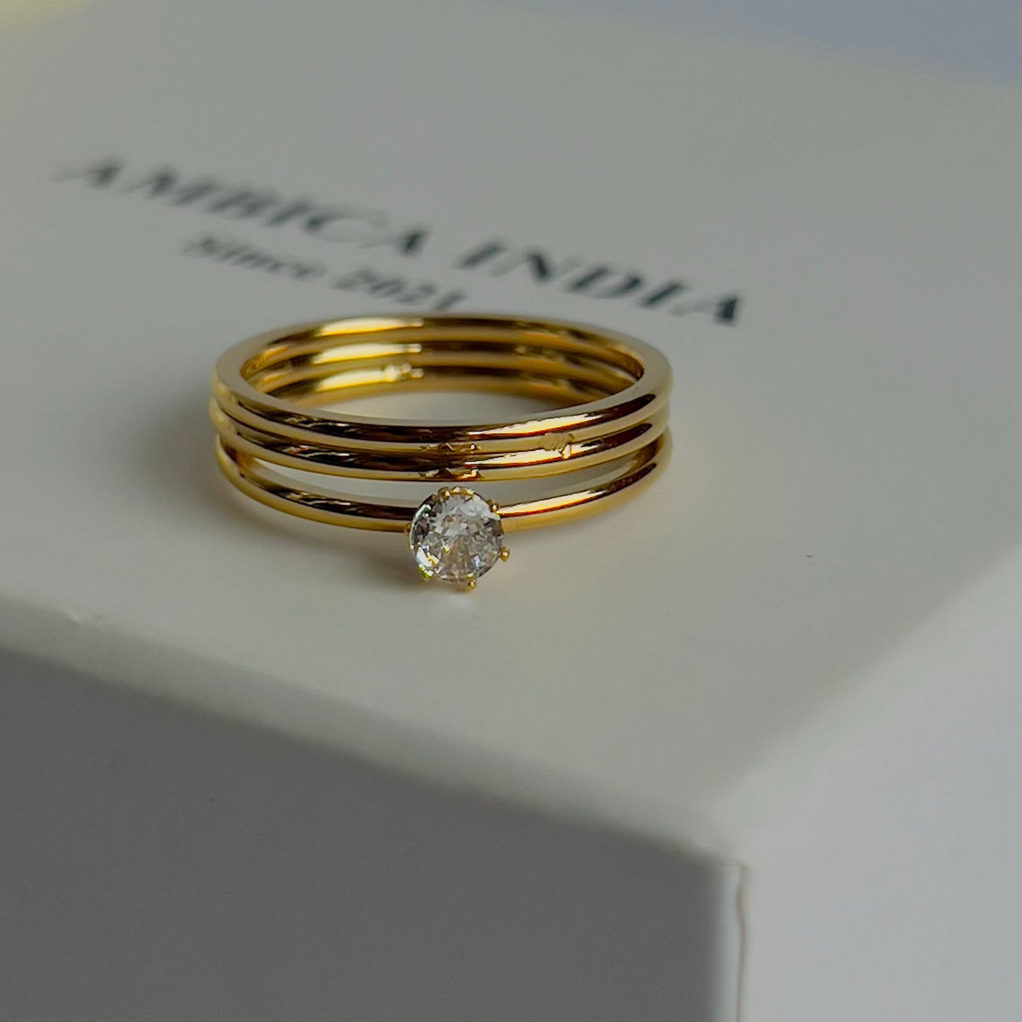 Solitaire ring