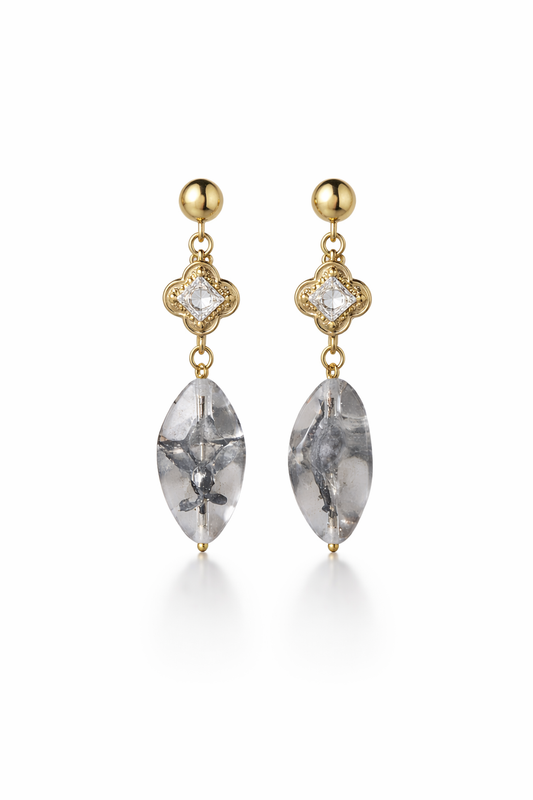 Royal Spark Drop Earrings