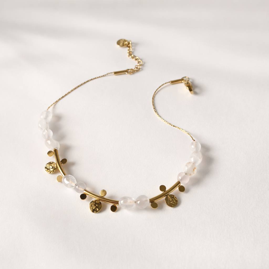 Celeste Pearl Anklet