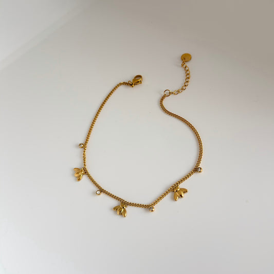 Aurora Wings Anklet
