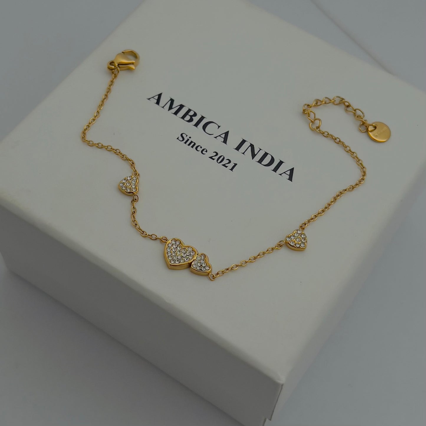 White Crystal bracelet