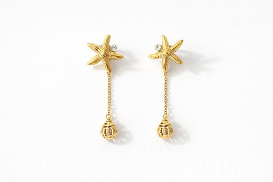 Starfish earrings