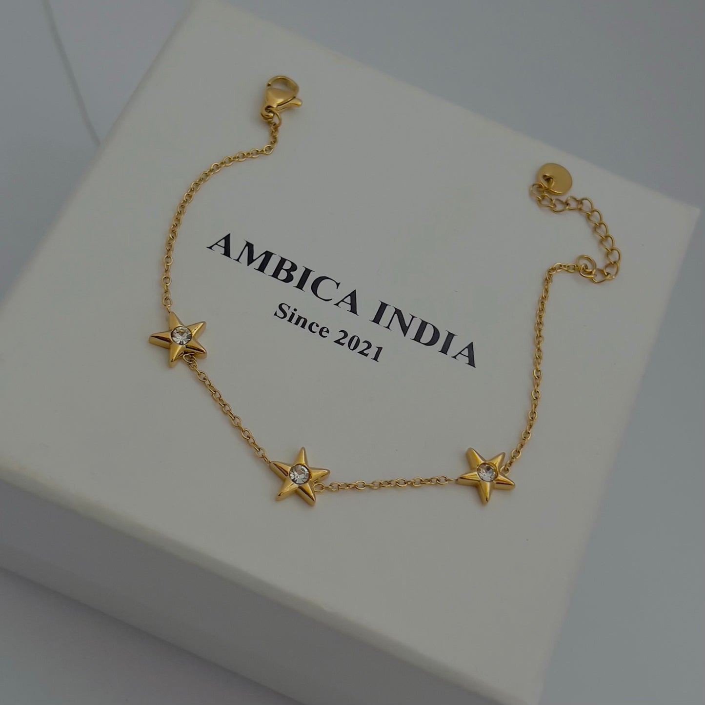 White Crystal bracelet