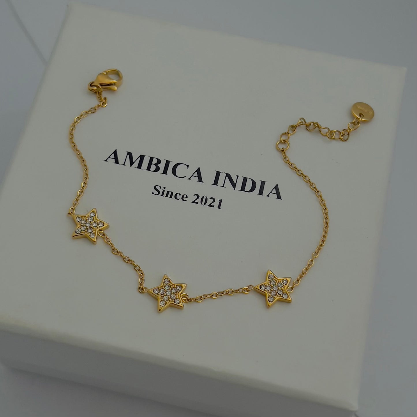 White Crystal bracelet