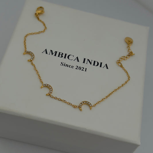 White Crystal bracelet