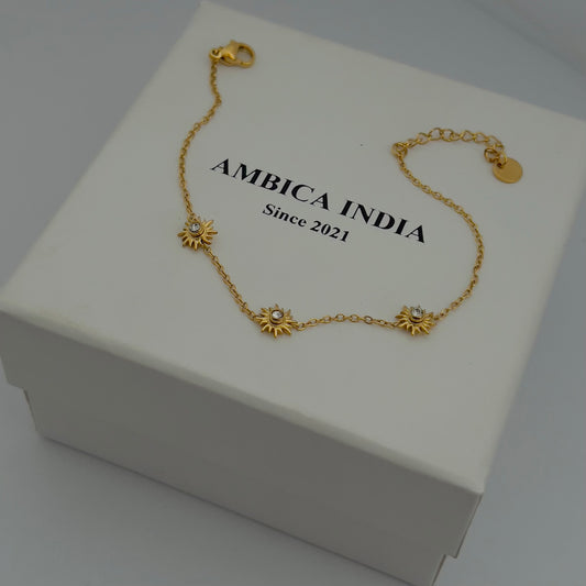 White Crystal bracelet