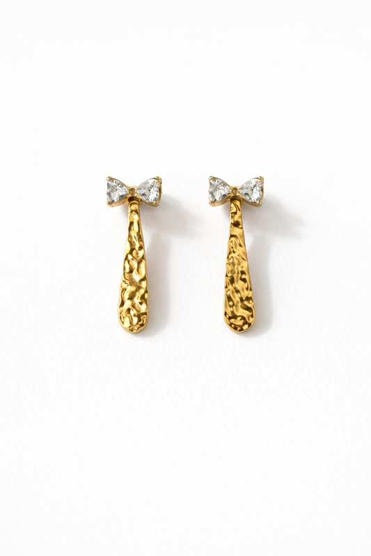 Bow earrings