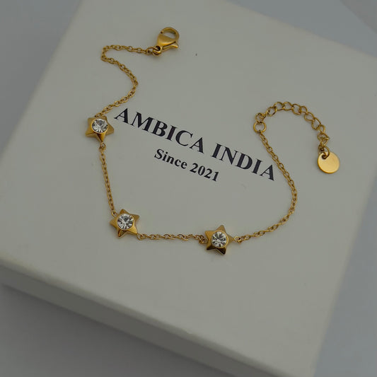 White Crystal bracelet