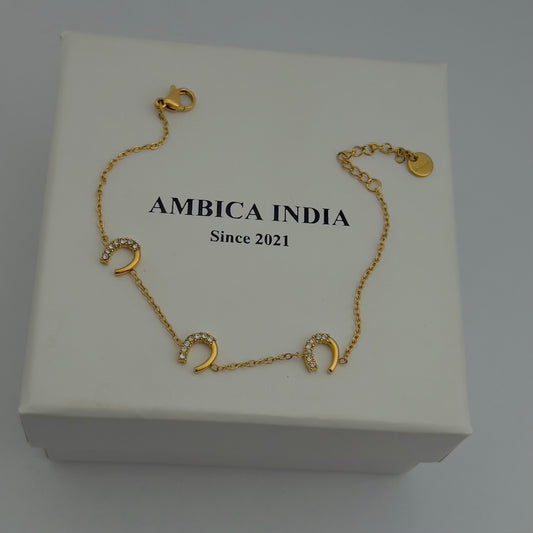 White Crystal bracelet