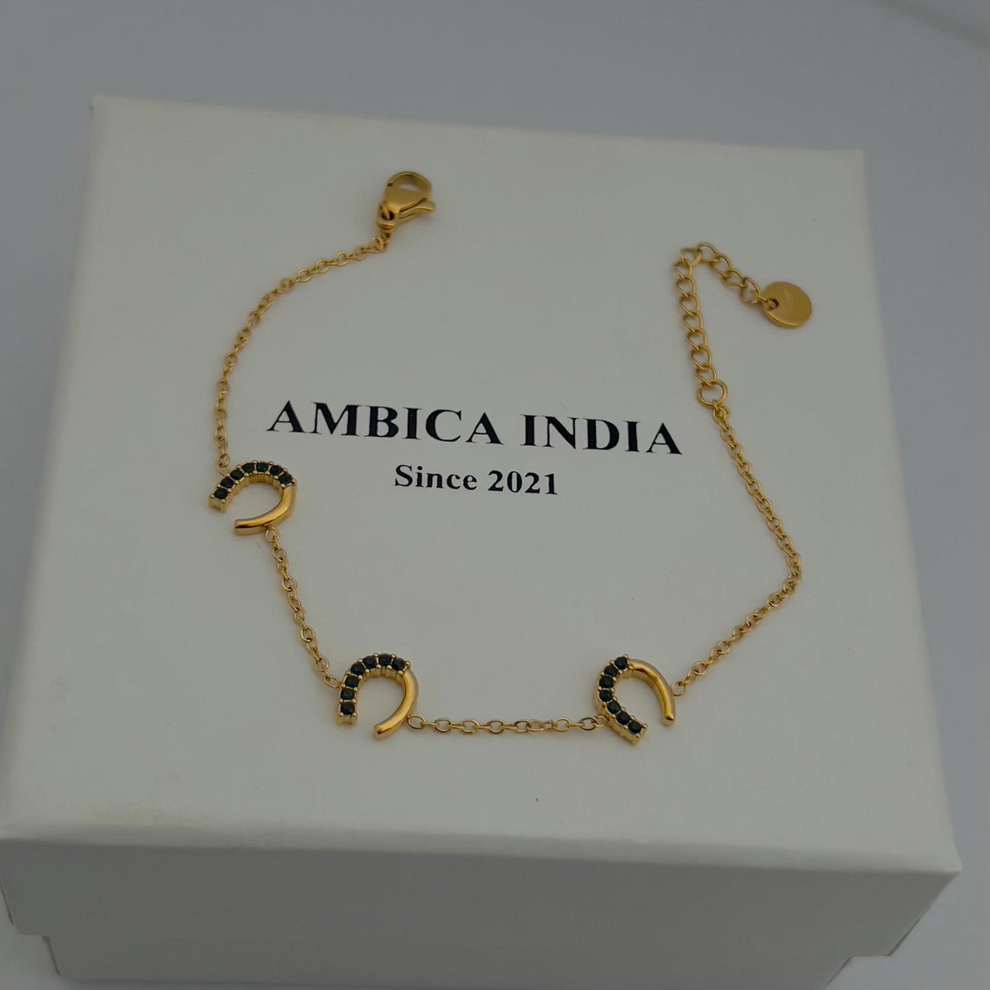 Green Crystal bracelet