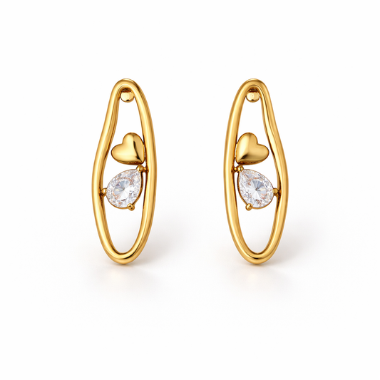 LoveFrame Earrings