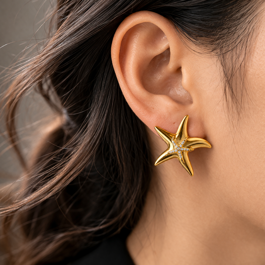 Star earrings
