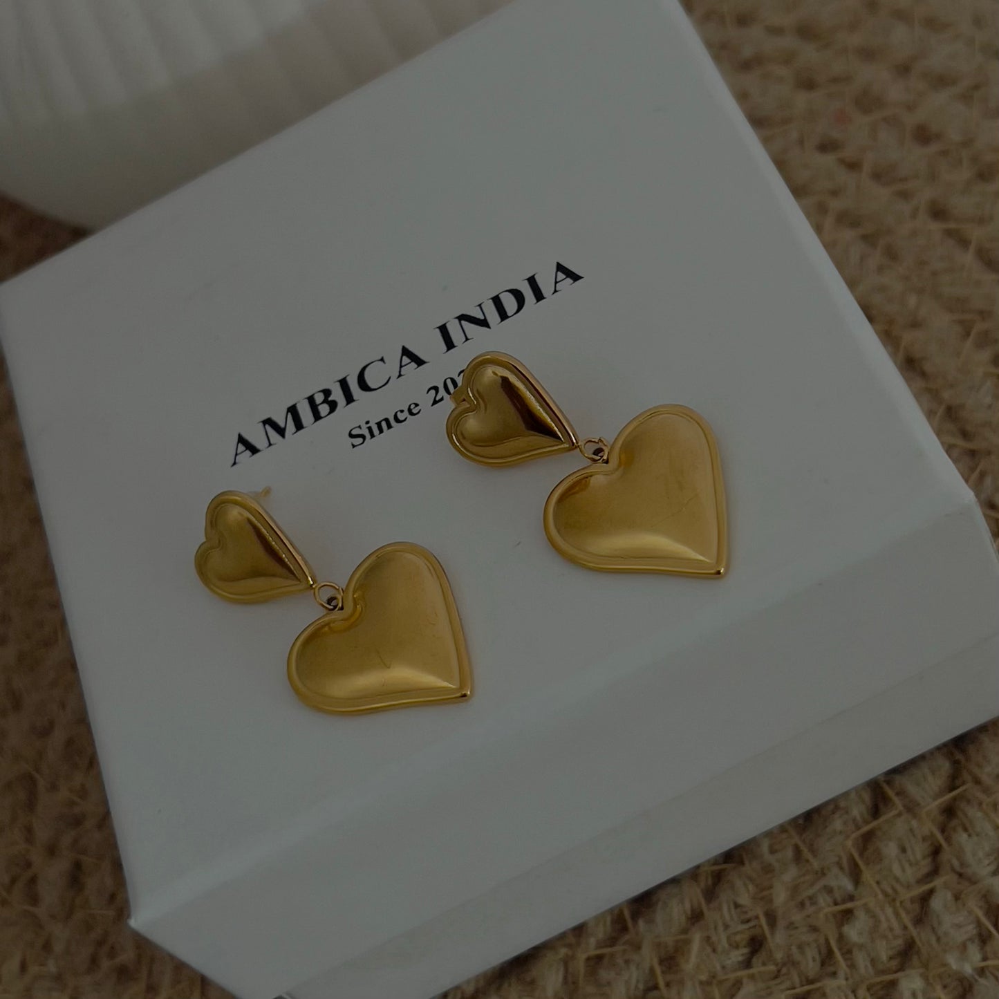 Heart earrings