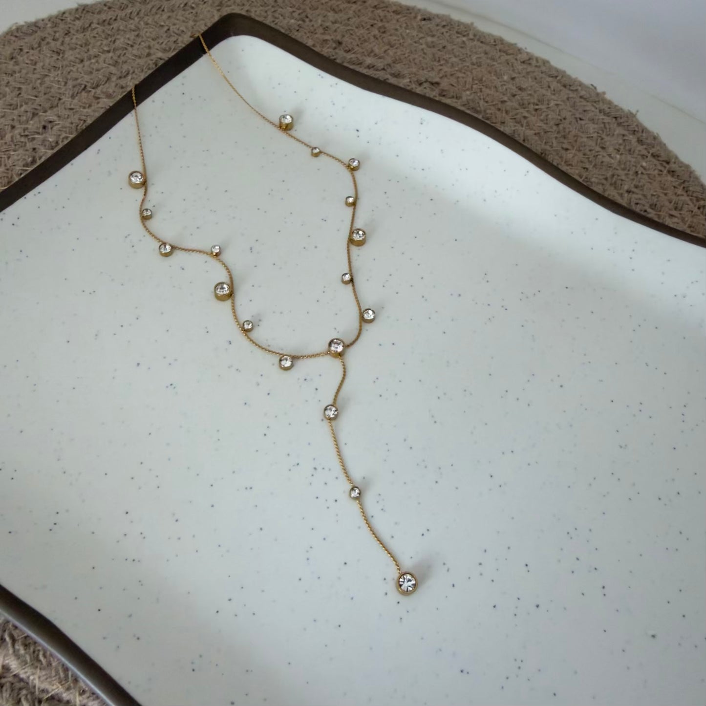 Crystal Cascade Necklace